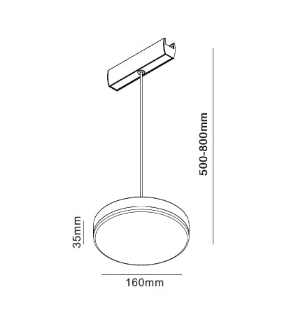 Round Pendant Light
