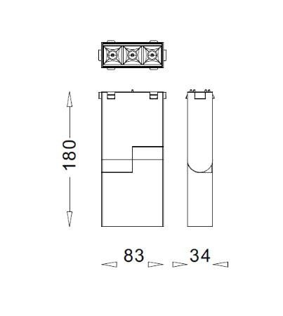 83mm Grille Folding Light
