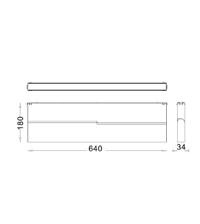 640mm Folding Floodlight
