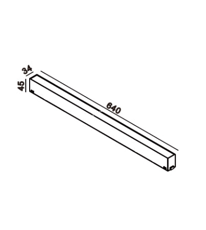 640mm Linear Floodlight